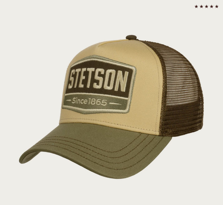 Stetson Highway Trucker Cap in Olive