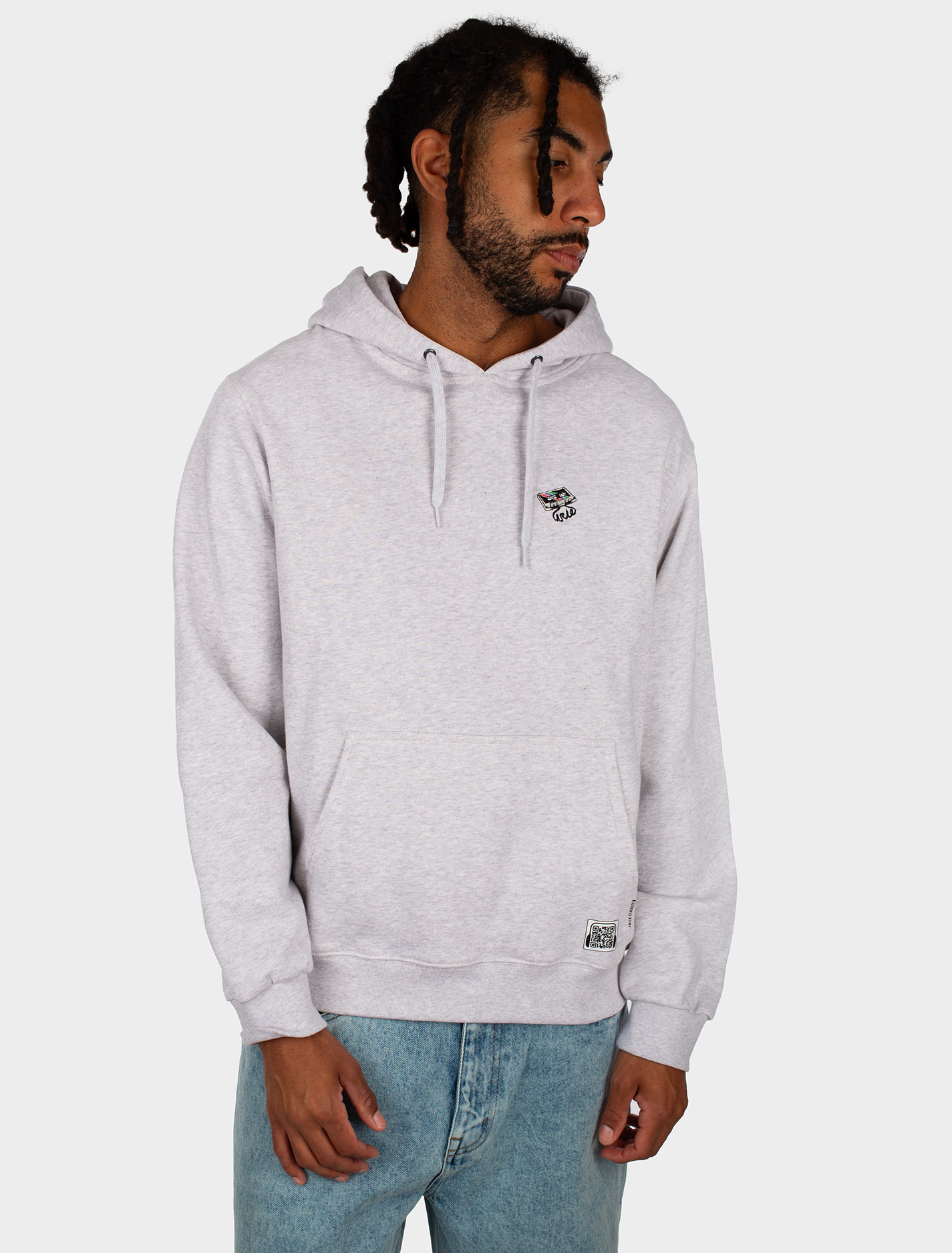 Iriedaily Irietape Hoodie in ash heather