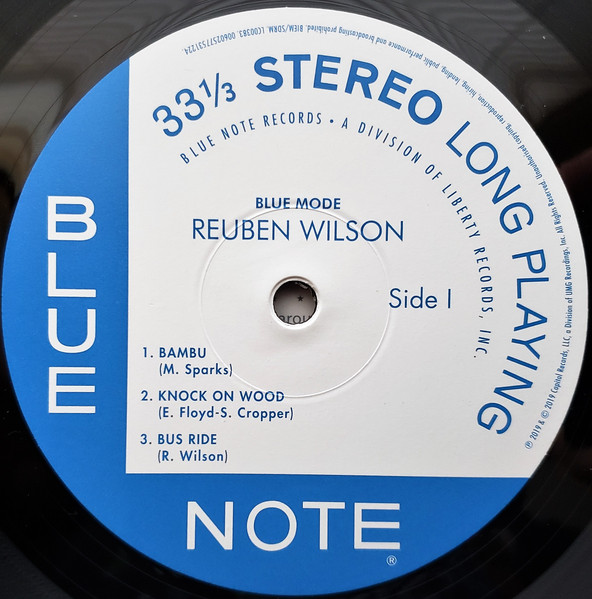 Reuben Wilson – Blue Mode (LP)     