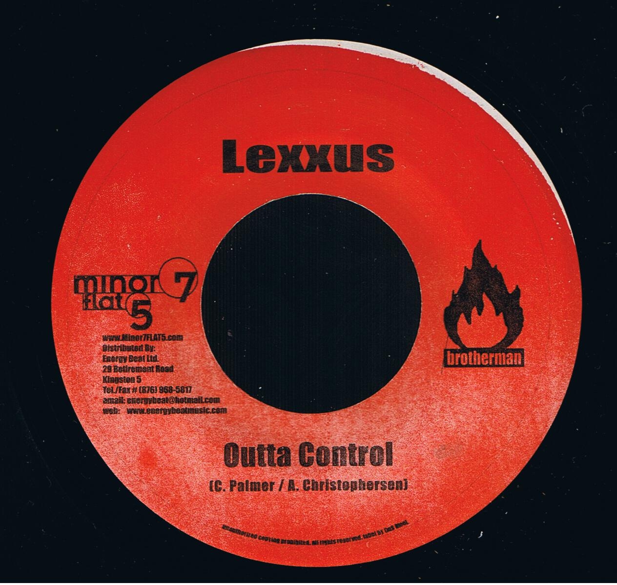 Lexxus - Outta Control / Lutan Fyah - Judgement (7") 