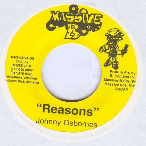 Johnny Osbornes – Reasons / Version (7") 