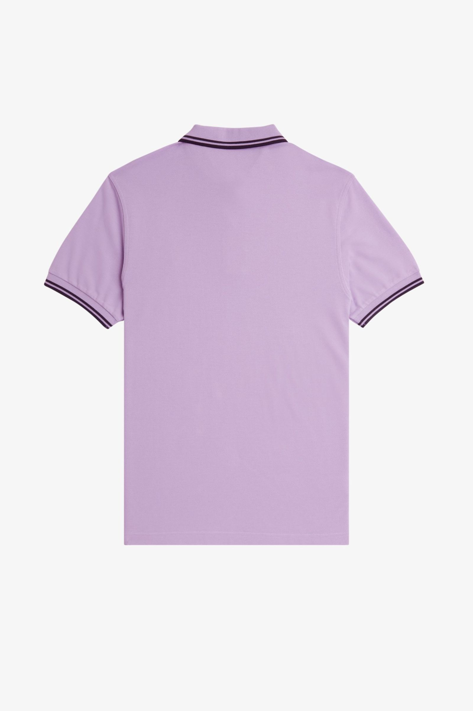 Fred Perry M3600 Twin Tipped Shirt in Ultraviolet / Navy / Navy