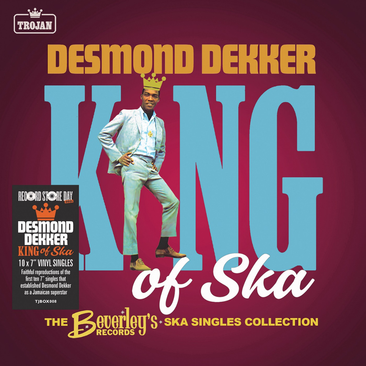 Desmond Dekker - King Of Ska (Beverley's Records · Ska Singles Collection) (RSD 21) 10x(7") Box