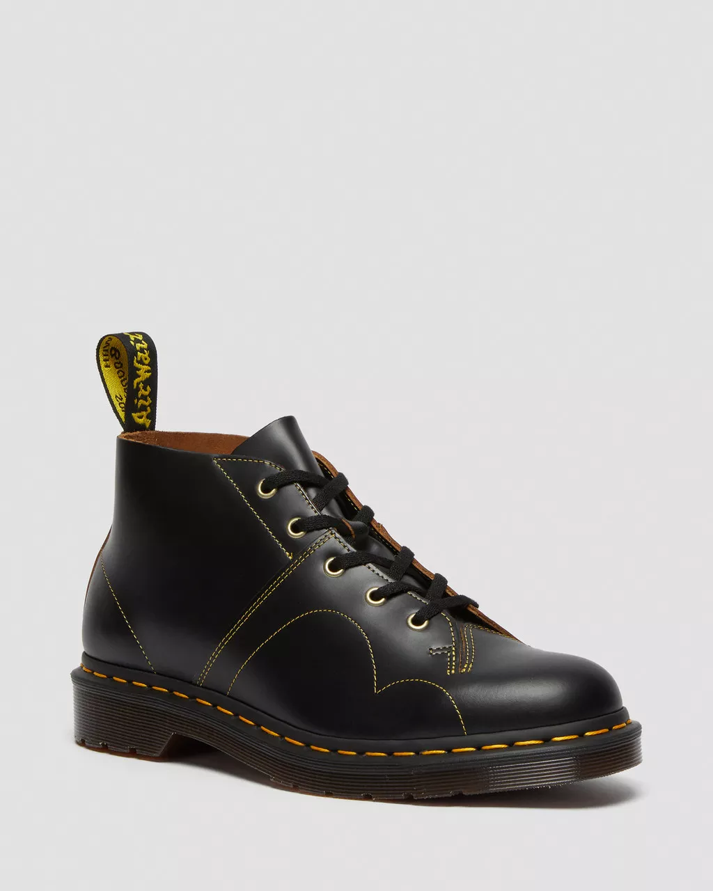 Dr. Martens Church Black Greasy 