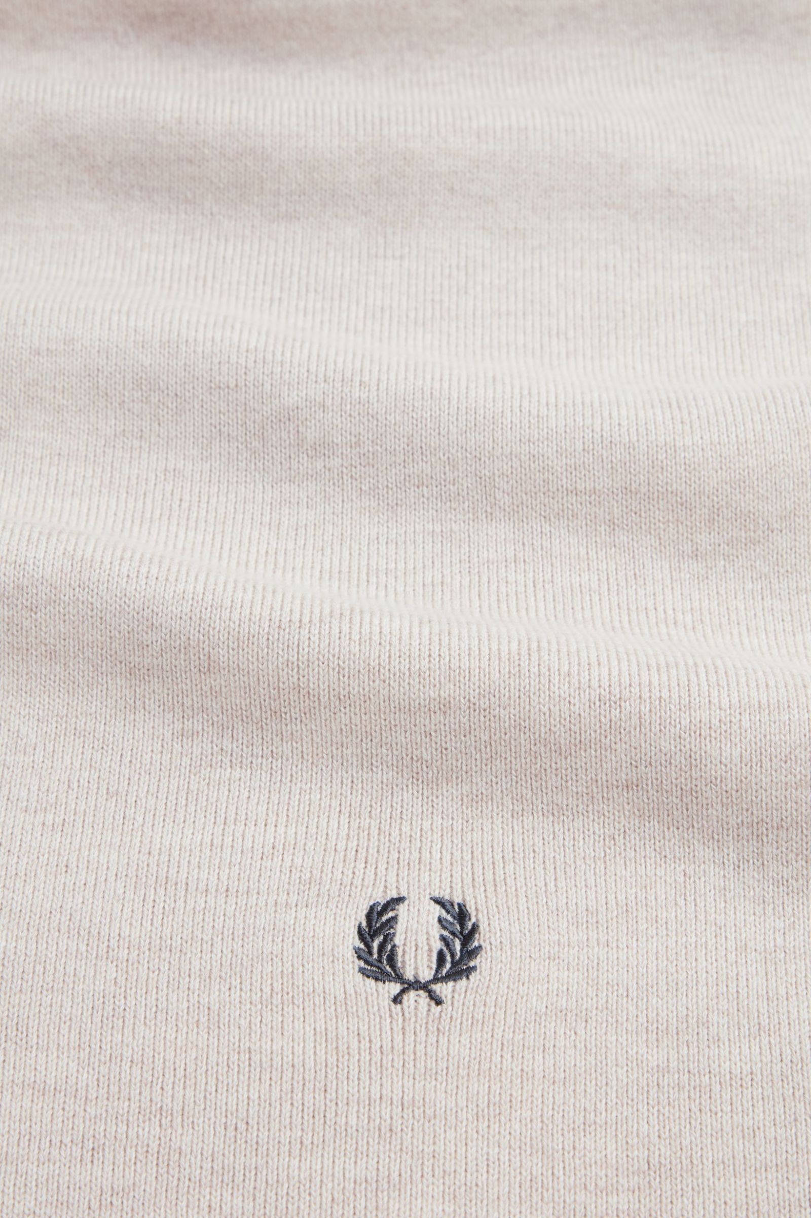 Fred Perry Classic Merino Wool Scarf in Porridge Marl