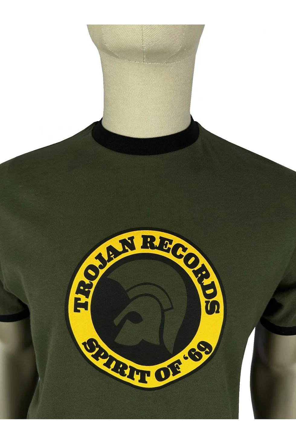 Trojan Spirit of 69 T-Shirt in Army Green