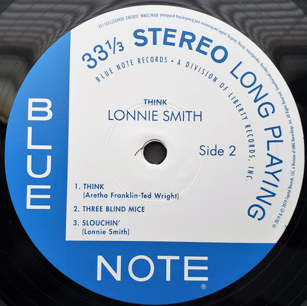 Lonnie Smith – Think! (LP)