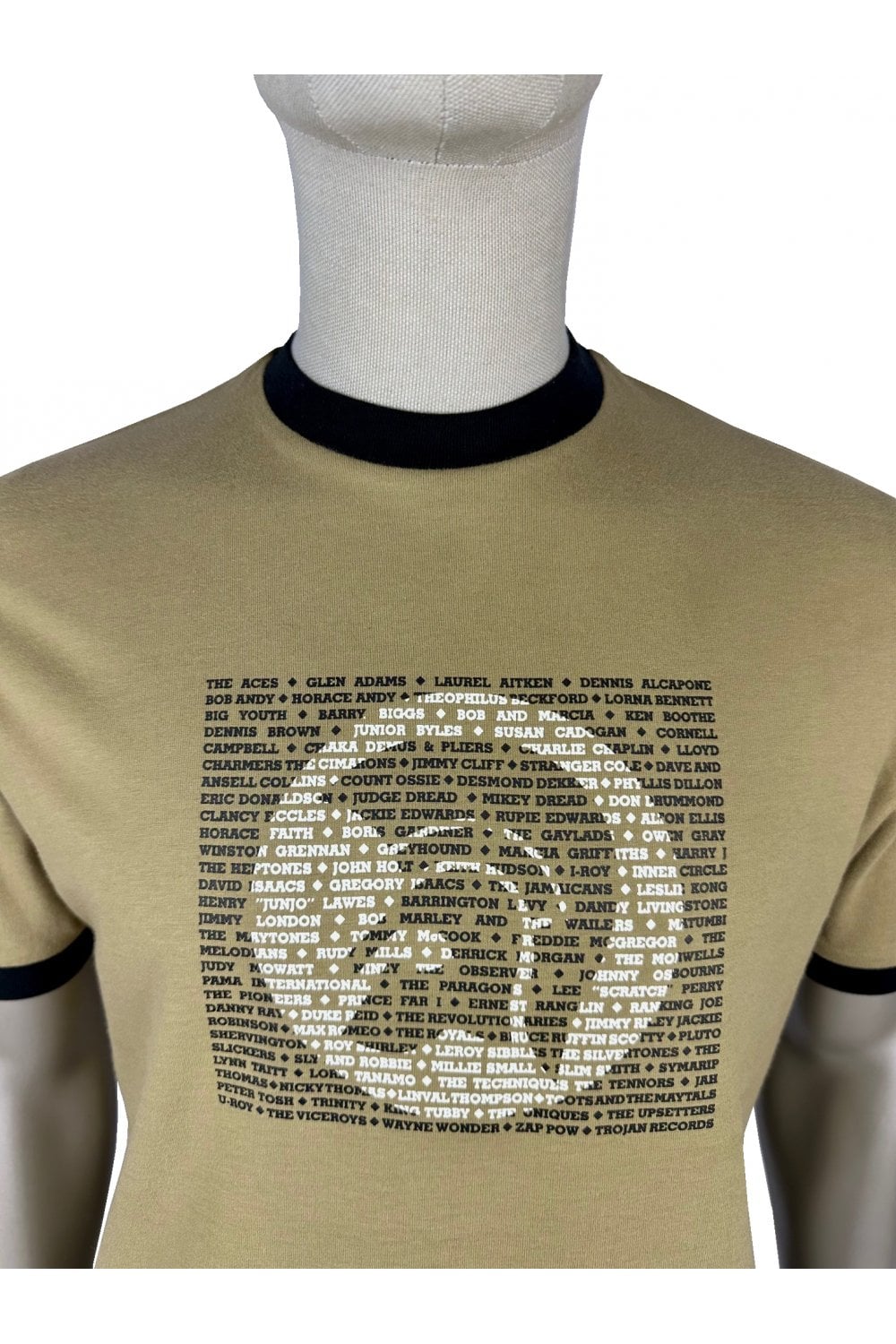 Trojan Artist Logo T-Shirt in Camel TC/1039