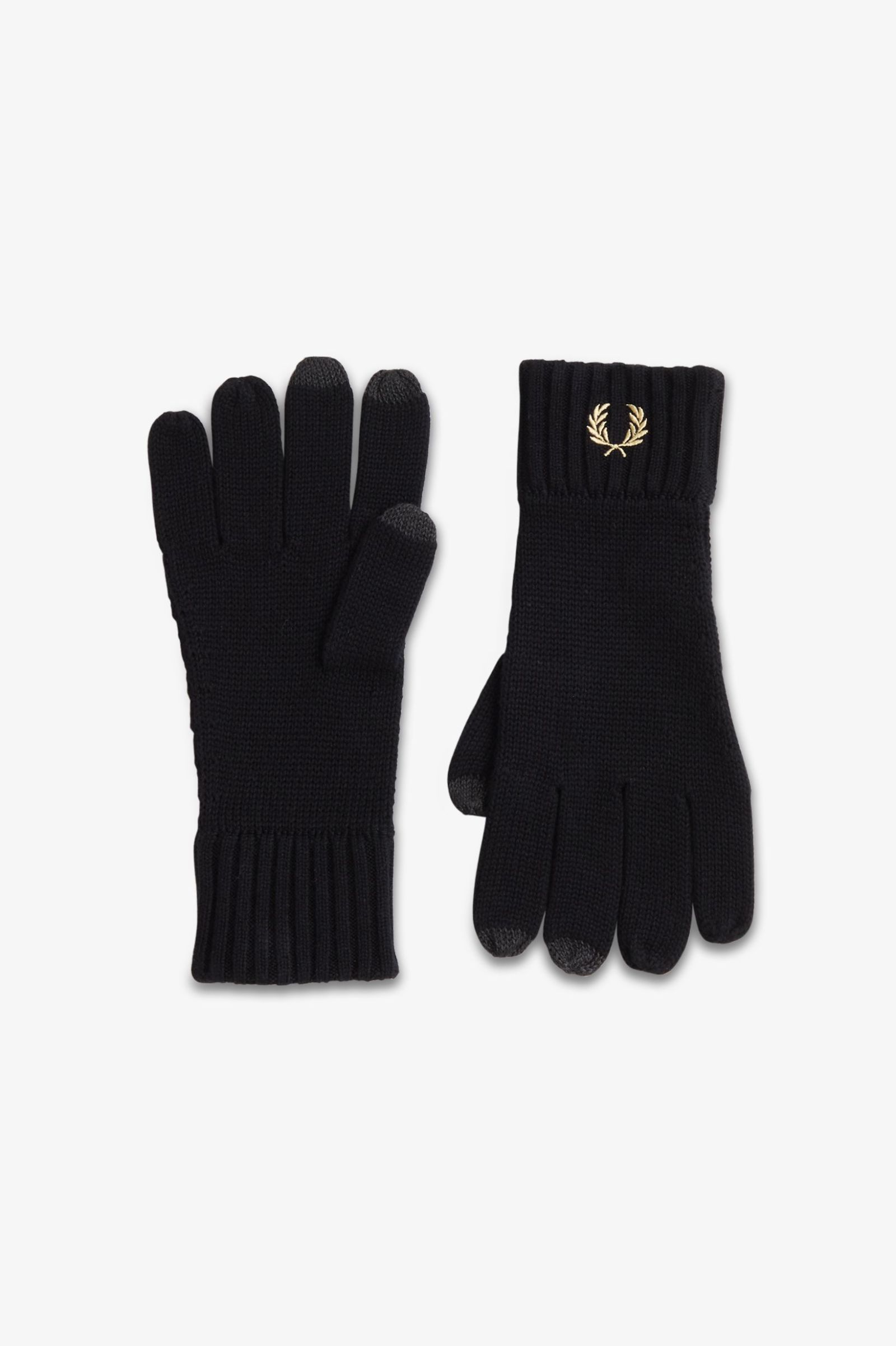 Fred Perry Handschuhe in Schwarz