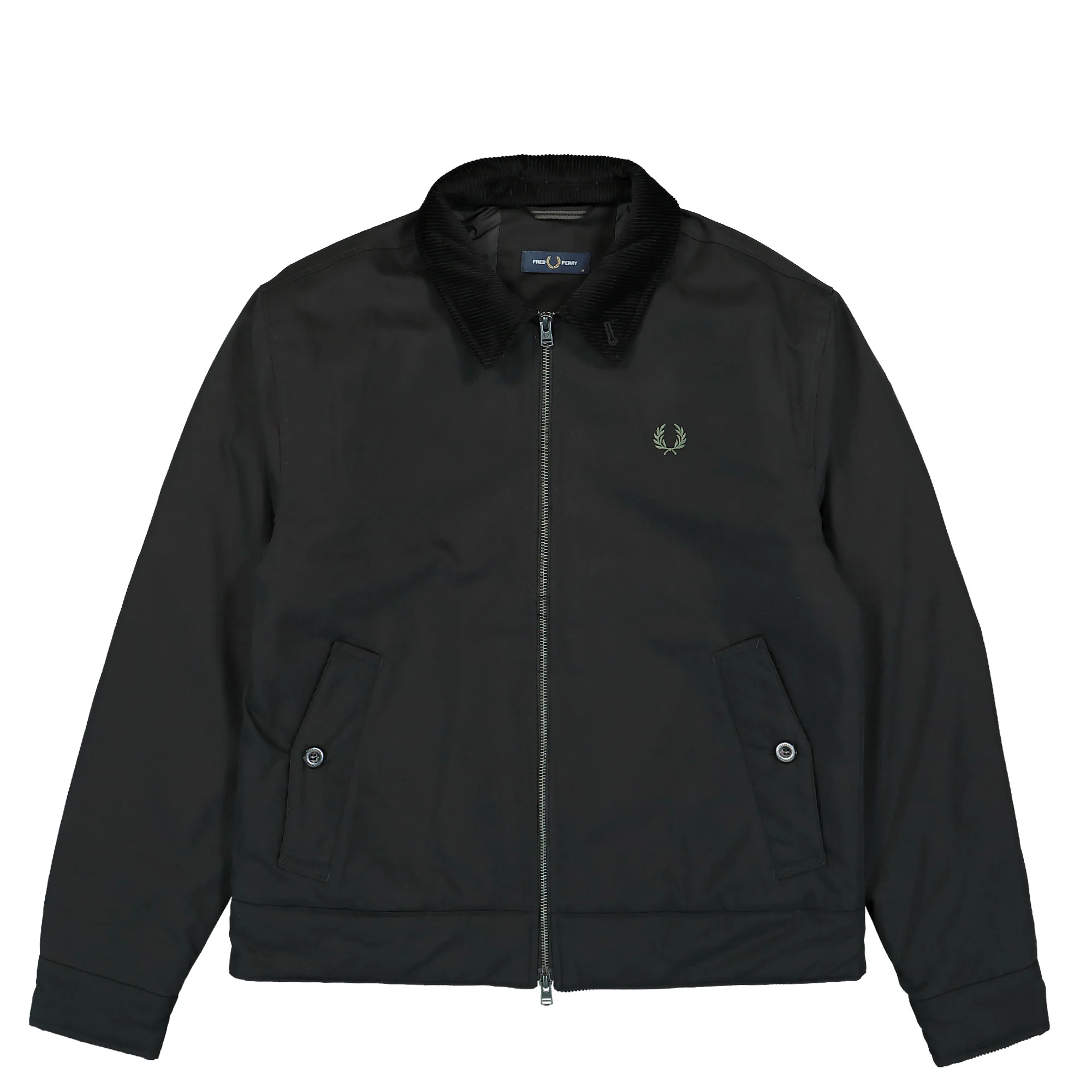 Fred Perry The Caban Jacket in Black