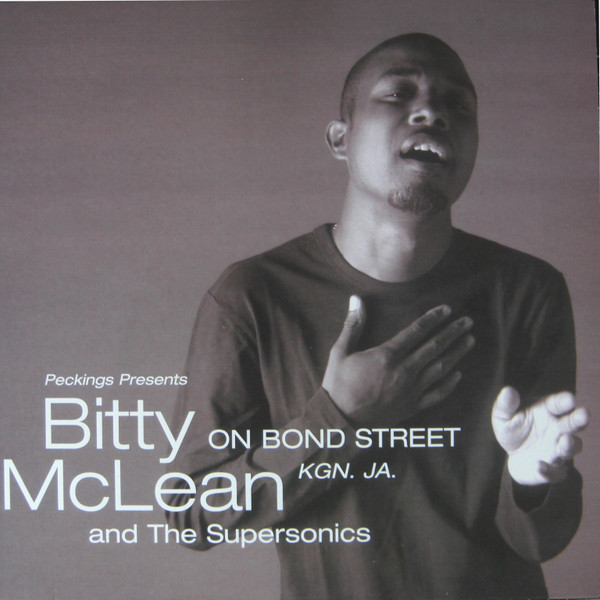 Bitty McLean And The Supersonics – On Bond Street KGN. JA. (LP)