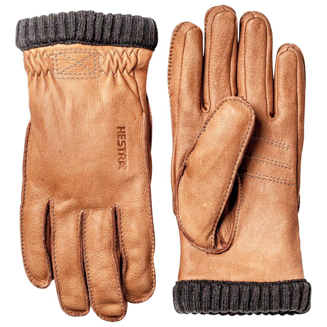 Hestra Deerskin Primaloft Rib Handschuhe in Cork