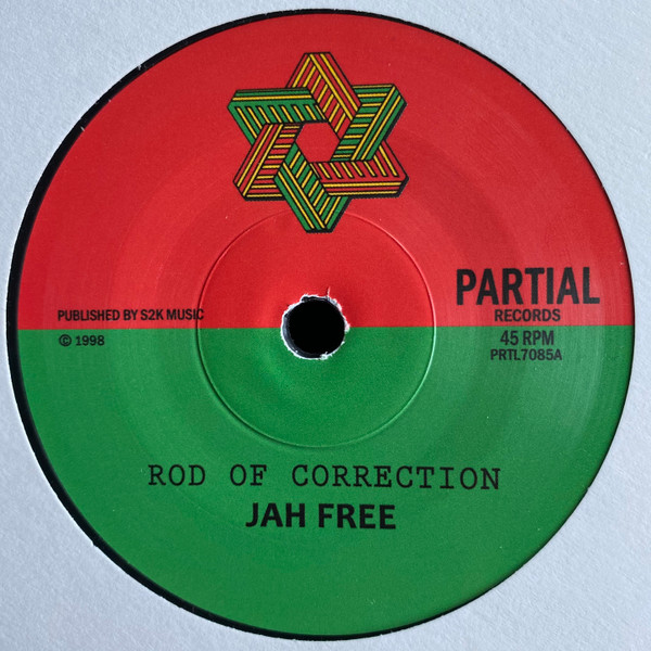 Jah Free – Rod Of Correction / Dub Of Correction(7")   