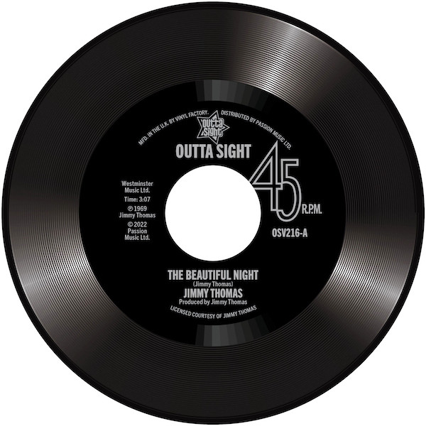 Jimmy Thomas – The Beautiful Night (7")