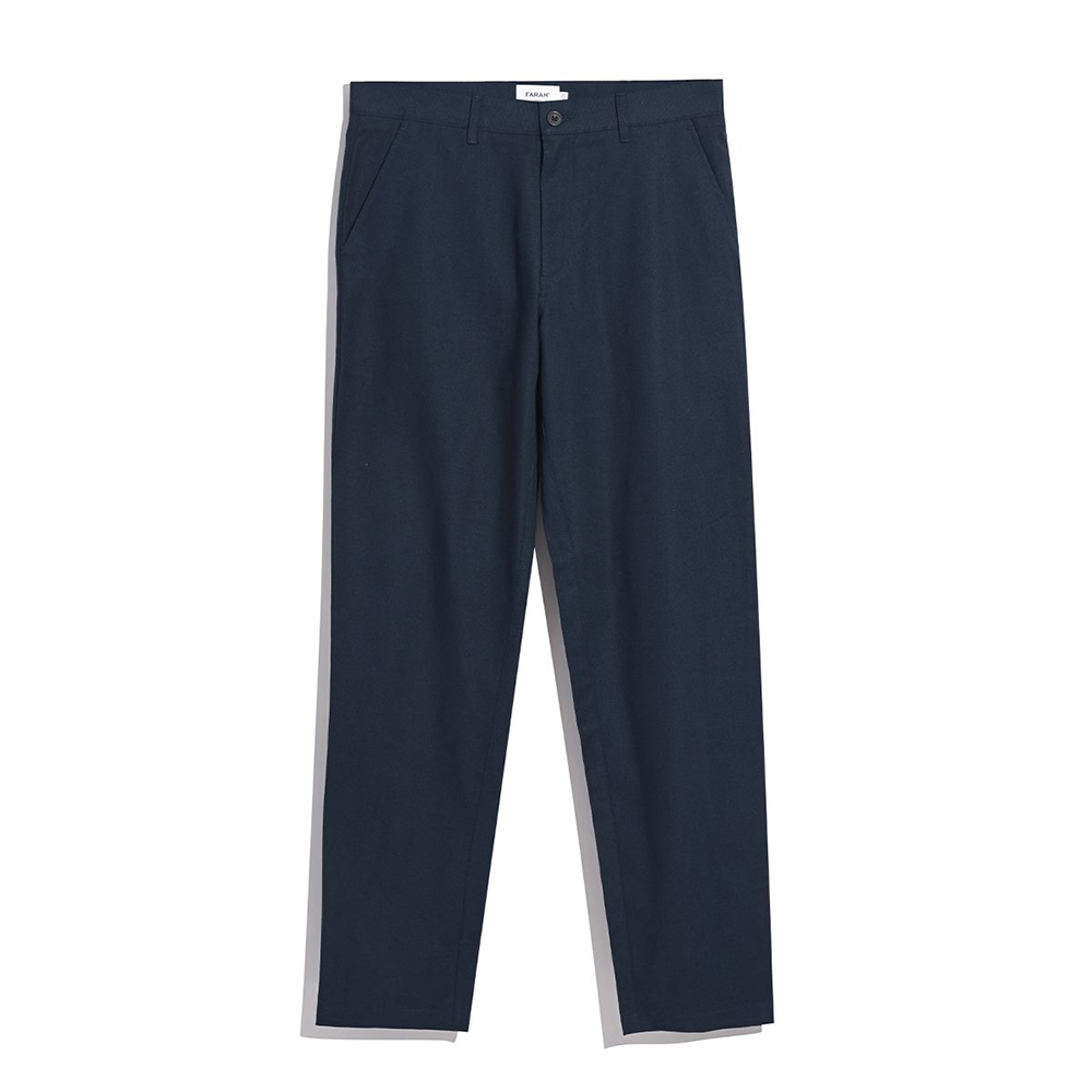 Farah Herrenhose Norwood Hopsack in True Navy