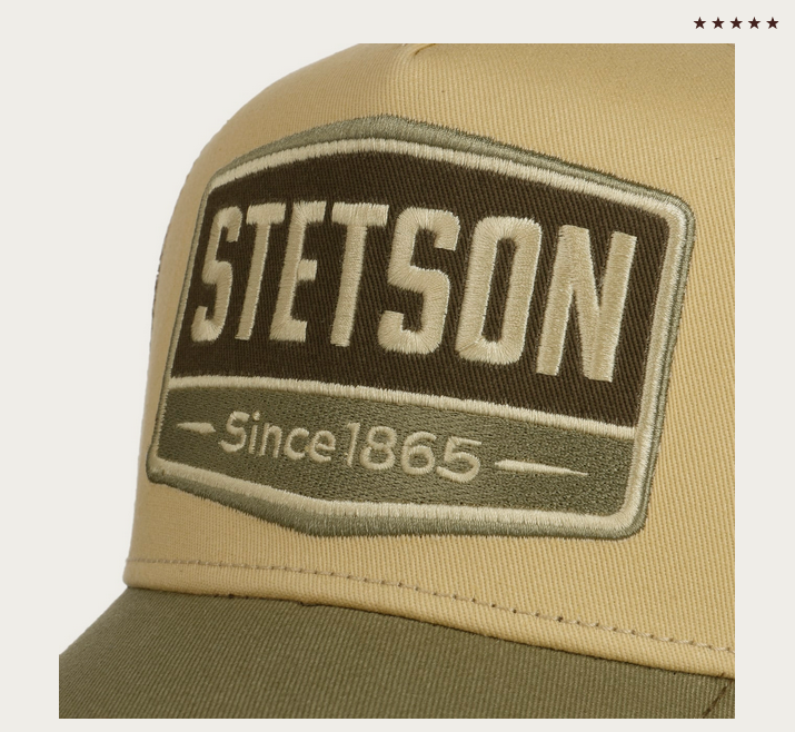 Stetson Highway Trucker Cap in Olive