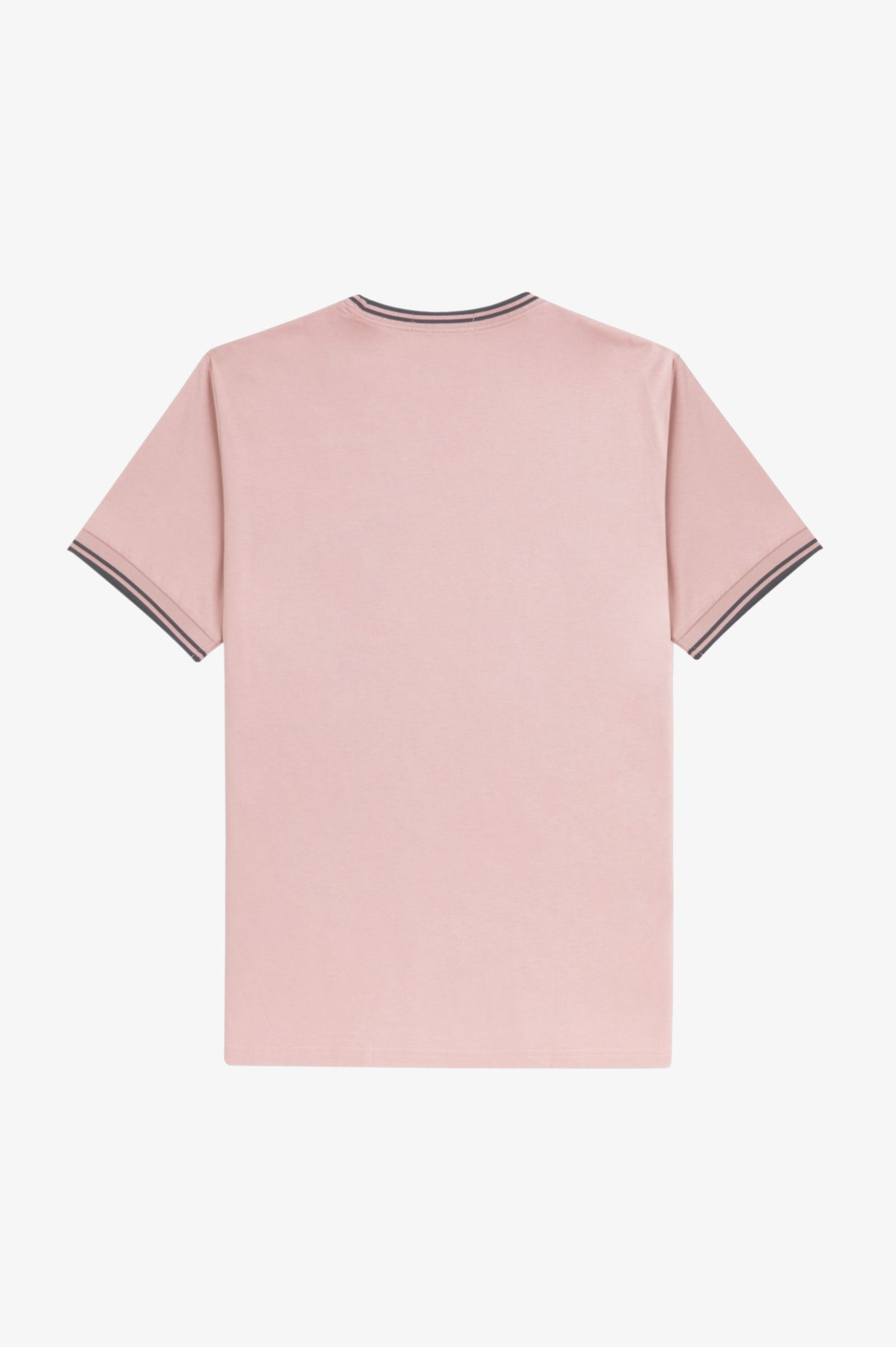 Fred Perry Twin Tipped T-Shirt Dusty Rose Pink / Black