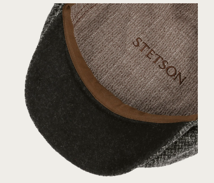 Iriedaily Hatteras Shetland Wool Flatcap in Anthrazit