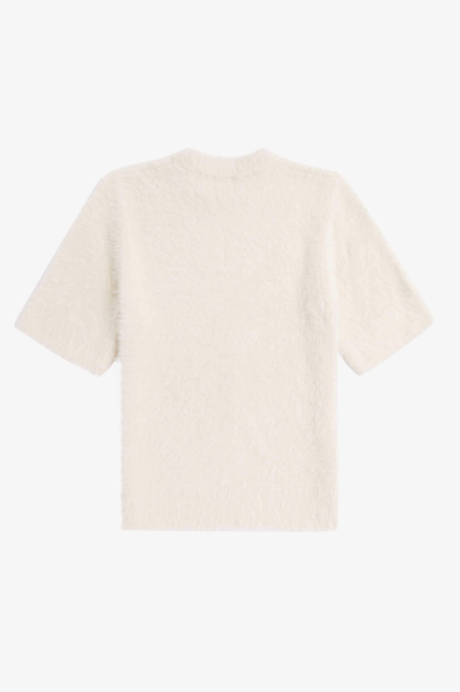 Fred Perry Textured Top in Ecru