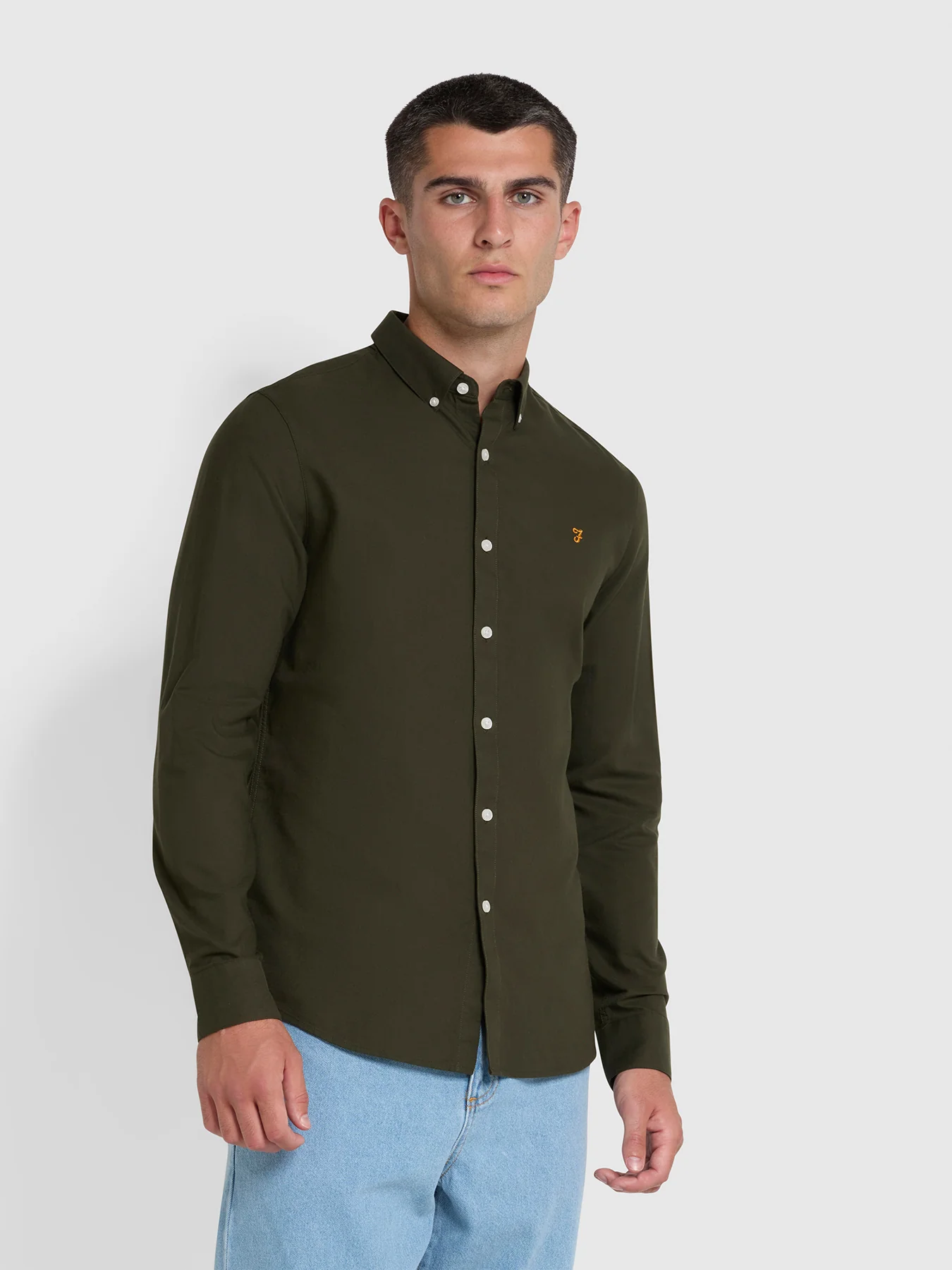 Farah Steen Shirt in Green