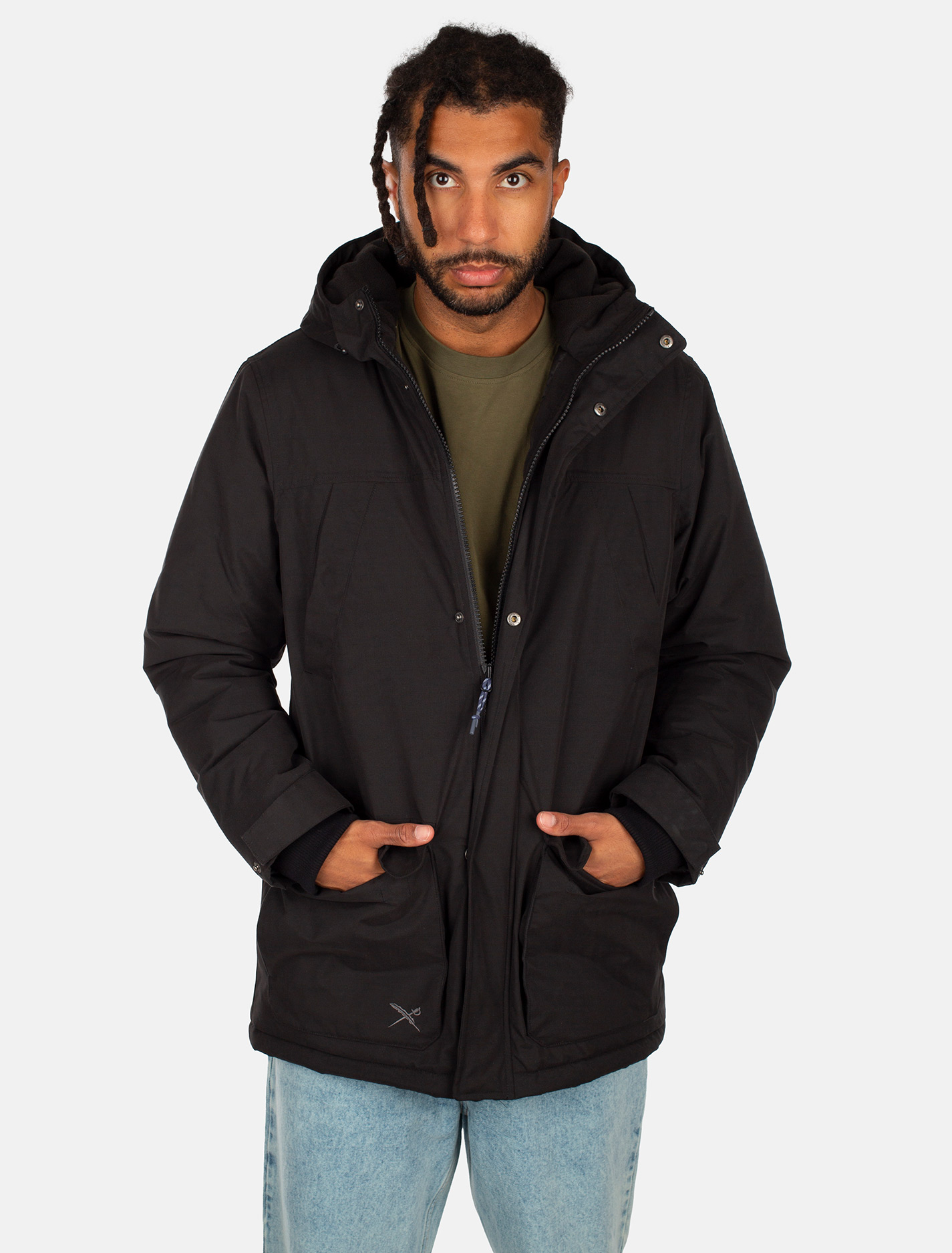 Iriedaily Nilas Parka in Black