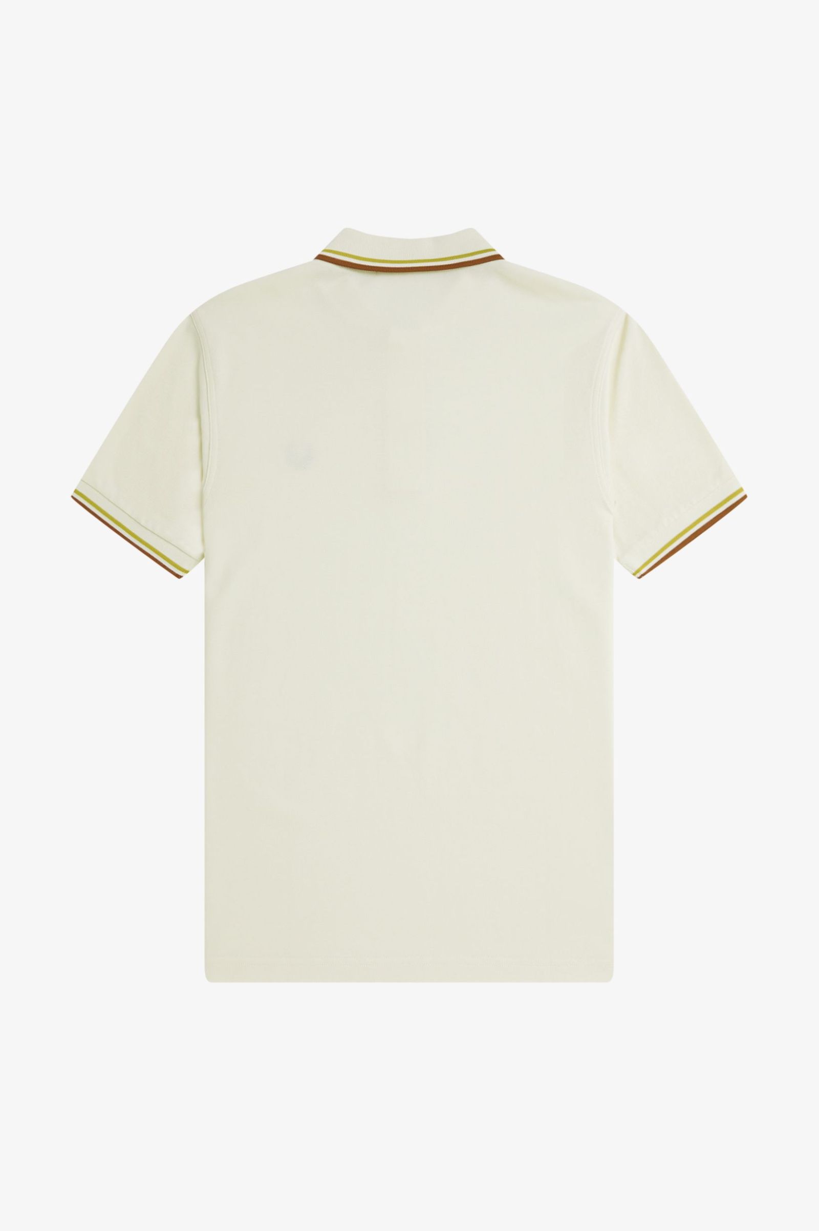 Fred Perry Twin Tipped Poloshirt in Ecru/Honeycomb