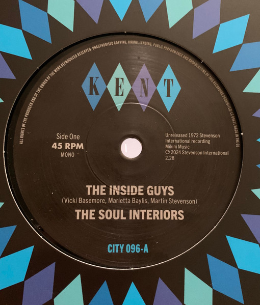 The Soul Interiors  – The Inside Guys / My Friend Heartaches (7")   