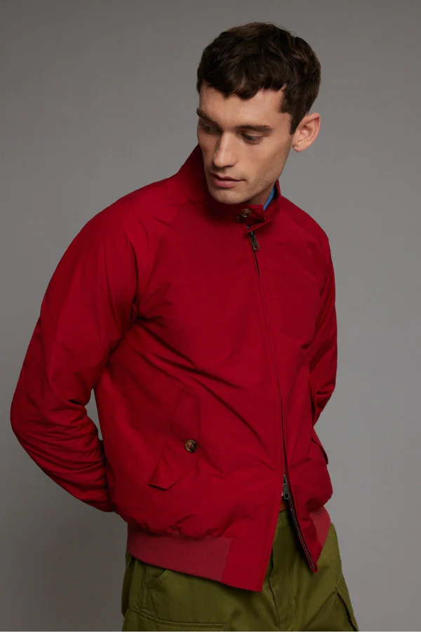 Baracuta  G9 Harrington in Chili Pepper