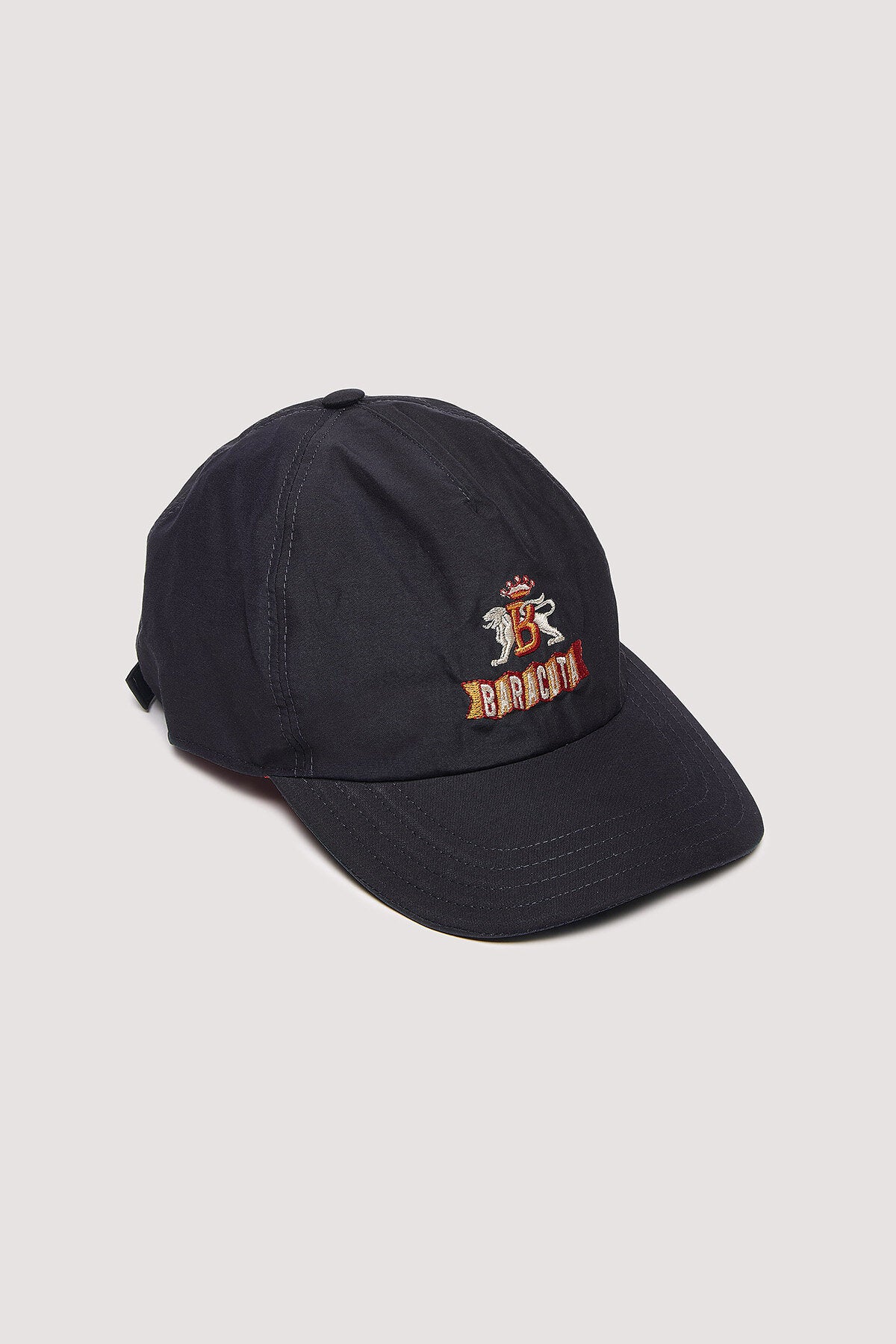 Baracuta Logo Baseball Cap in Dark Navy