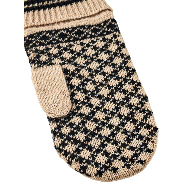 Hestra Isvik Mitt Handschuhe Beige/Schwarz